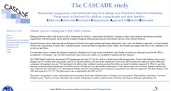 Desktop Screenshot of cascade.lshtm.ac.uk