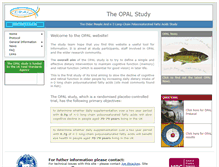 Tablet Screenshot of opalstudy.lshtm.ac.uk