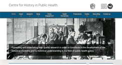 Desktop Screenshot of history.lshtm.ac.uk