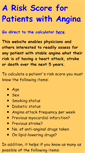 Mobile Screenshot of anginarisk.lshtm.ac.uk